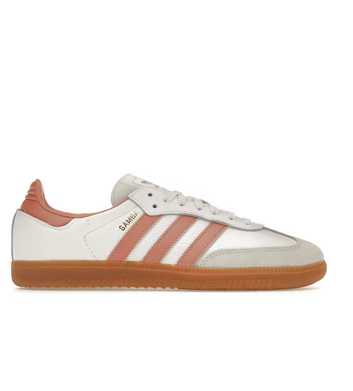 Adidas Samba white peach