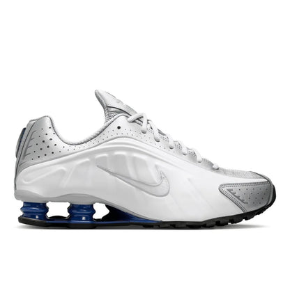 נעלי Nike Shox R4 White Silver מקוריות בעיצוב אופנתי עכשווי לקידום אתר