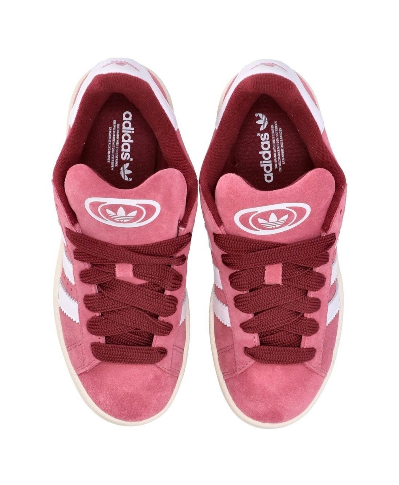 Adidas Campus lace up cherry