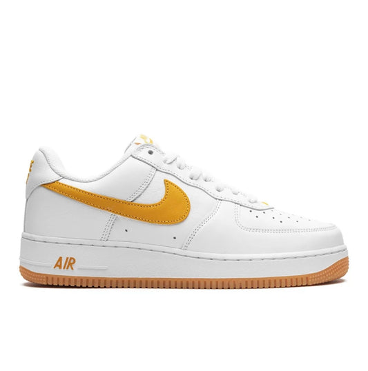 נעלי Nike AIR FORCE 1 White Yellow מקוריות בעיצוב אופנתי עכשווי לקידום אתר