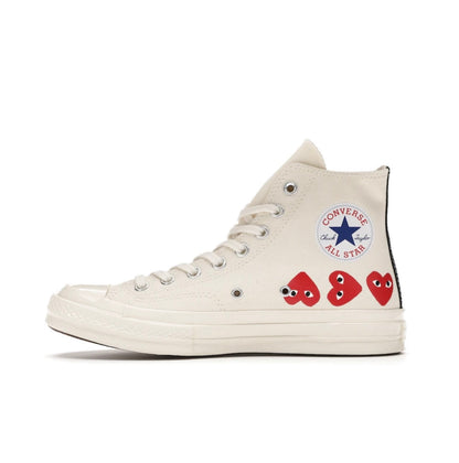 converse comme des gerson גבוה לבן