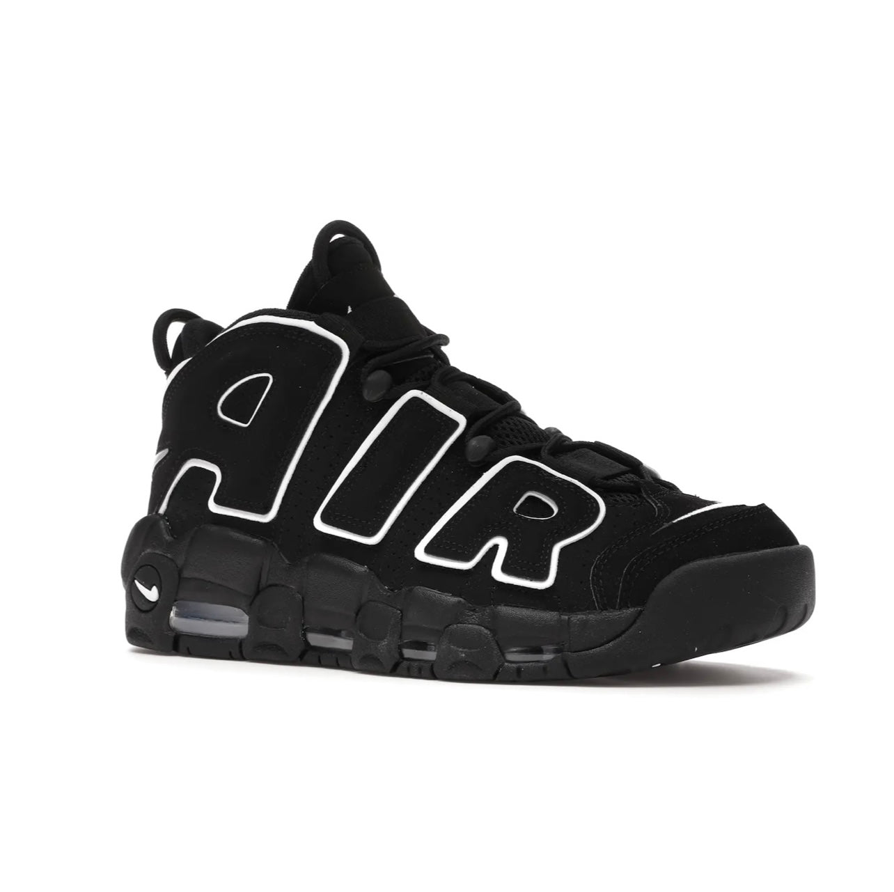 Nike Uptempo Black White מידה 37.5
