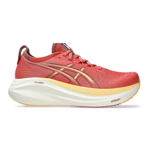 נעלי Asics Nimbus 27 Light Peach מקוריות בעיצוב אופנתי עכשווי לקידום אתר