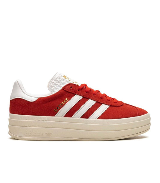 Adidas gazelle platform Red