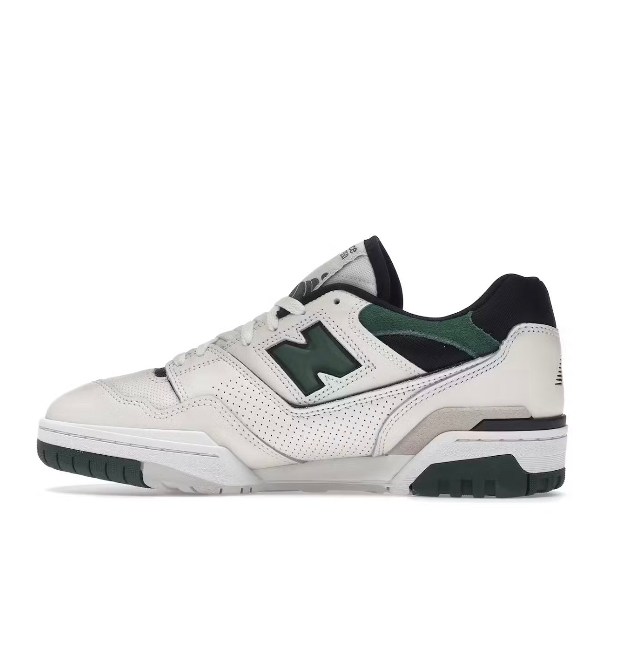 New Balance 550 white green black