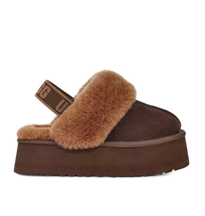 נעלי Ugg platform slipped brown מקוריות בעיצוב אופנתי עכשווי לקידום אתר