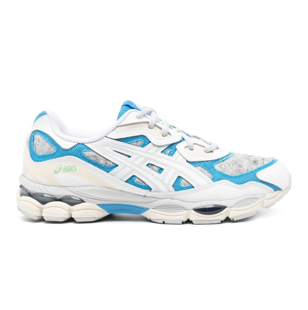 נעלי ASICS Gel NYC blue white מקוריות בעיצוב אופנתי עכשווי לקידום אתר