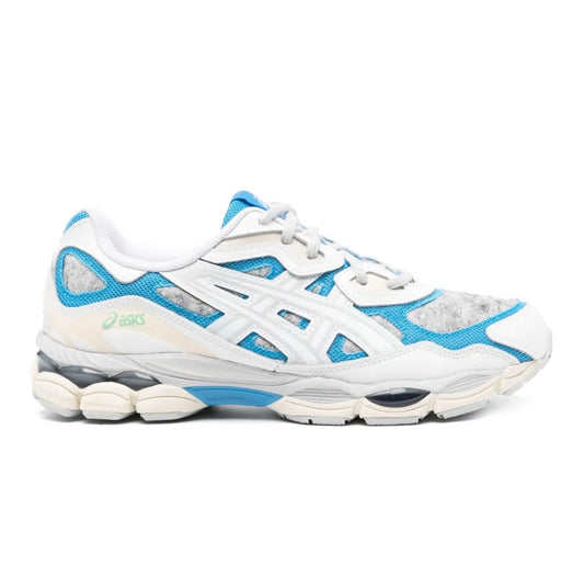נעלי ASICS Gel NYC blue white מקוריות בעיצוב אופנתי עכשווי לקידום אתר