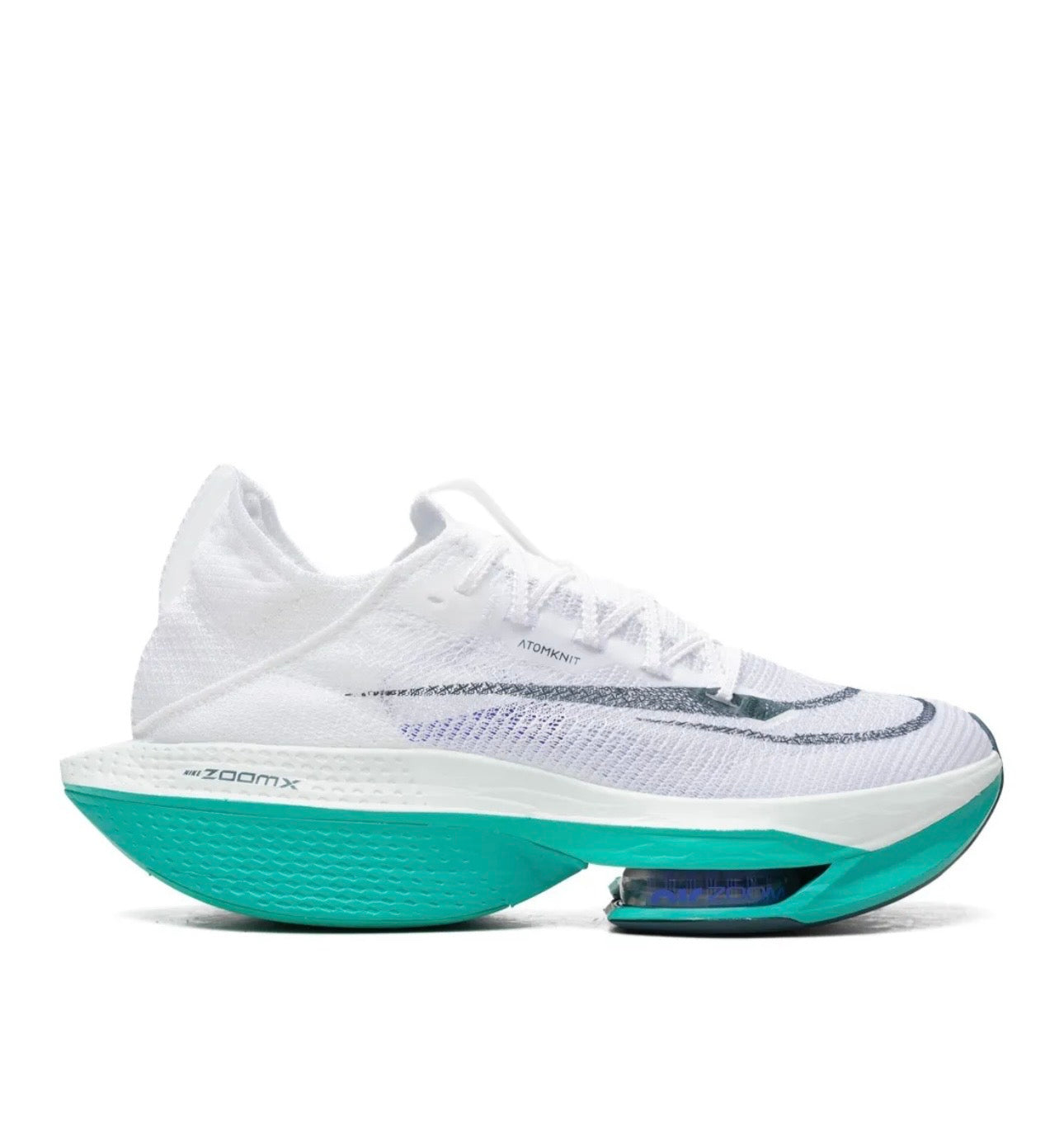 נעלי Nike ZOOMX Vaporfly white ocean מקוריות בעיצוב אופנתי עכשווי לקידום אתר