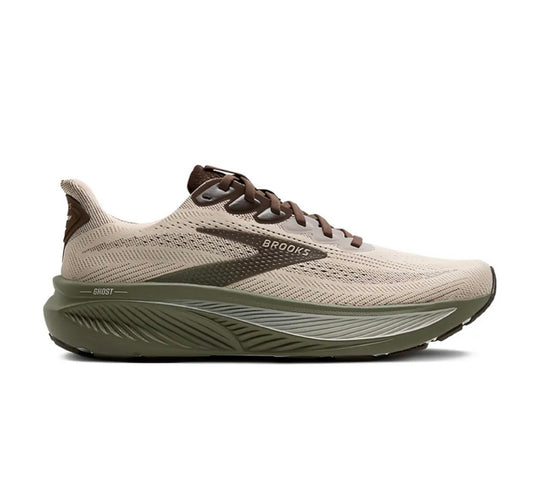 נעלי brooks Ghost Light Brown Green מקוריות בעיצוב אופנתי עכשווי לקידום אתר