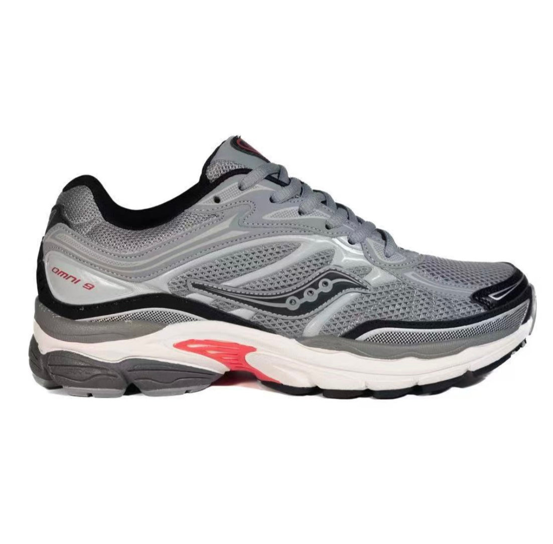 Saucony Omni 9 Grey Black Peach