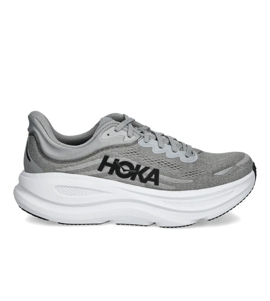 נעלי Hoka Bondi 9 X-Wide Grey מקוריות בעיצוב אופנתי עכשווי לקידום אתר