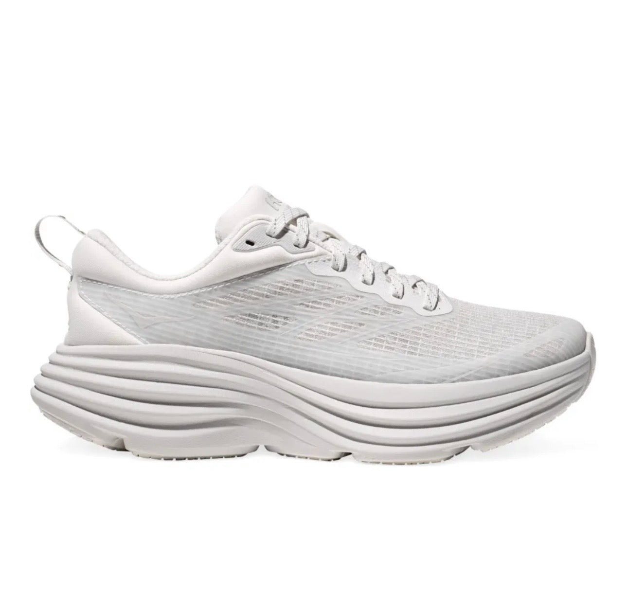 נעלי Hoka Bondi 8 Ts White מקוריות בעיצוב אופנתי עכשווי לקידום אתר