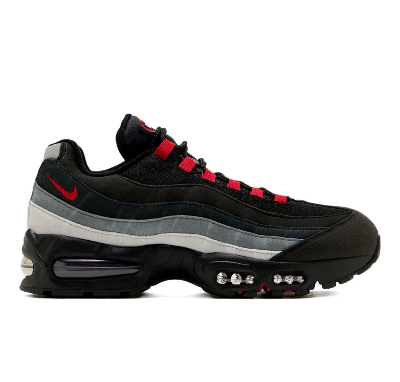 נעלי Nike air Vapormax 95’ black red מקוריות בעיצוב אופנתי עכשווי לקידום אתר
