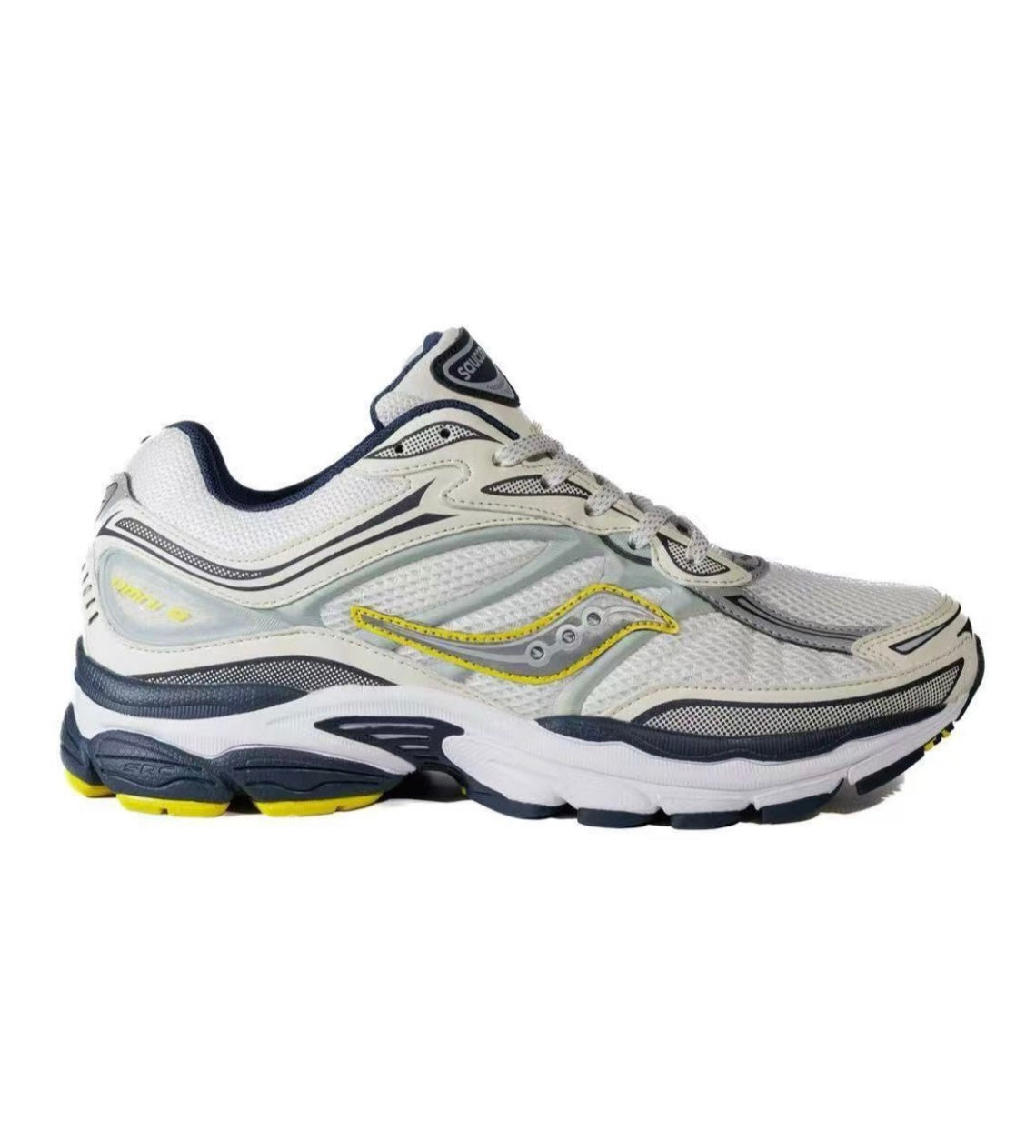 Saucony Omni 9 White Yellow Blue