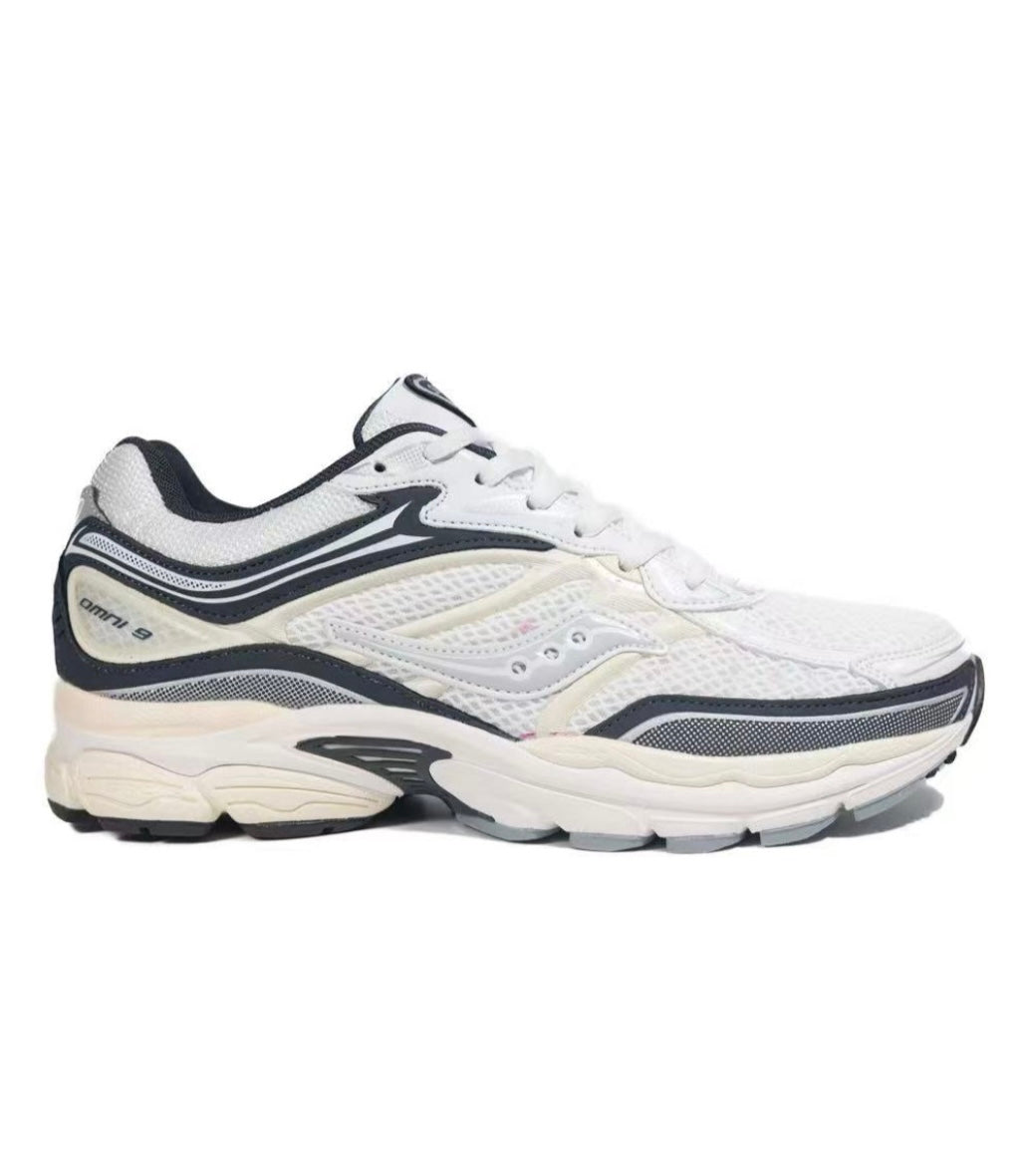 Saucony Omni 9 White Cream Grey