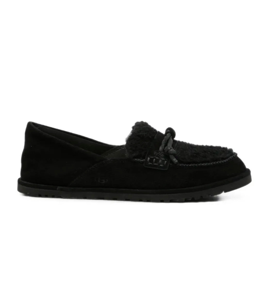Ugg Zora shearling-trim Triple Black