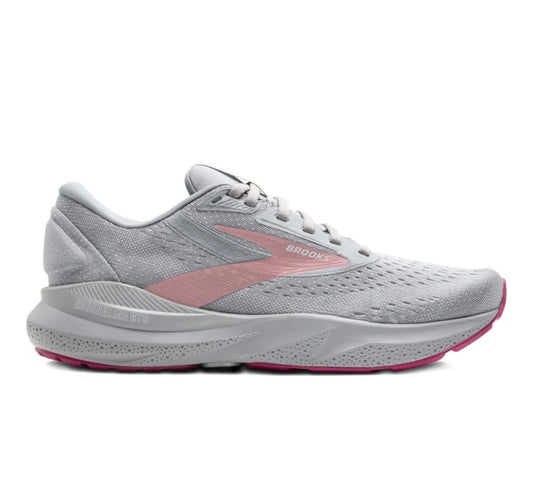 נעלי brooks Launch Grey Pink מקוריות בעיצוב אופנתי עכשווי לקידום אתר