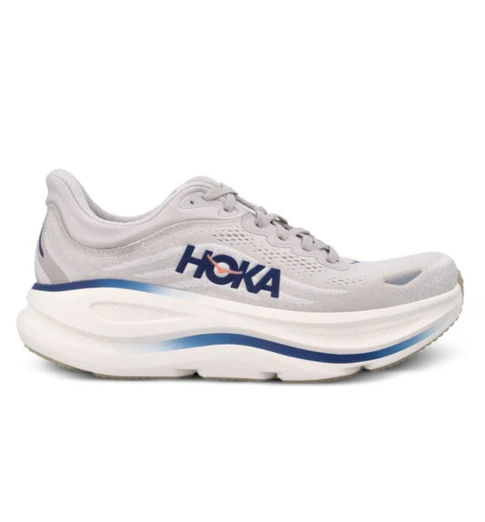 נעלי Hoka Bondi 9 Grey Blue מקוריות בעיצוב אופנתי עכשווי לקידום אתר