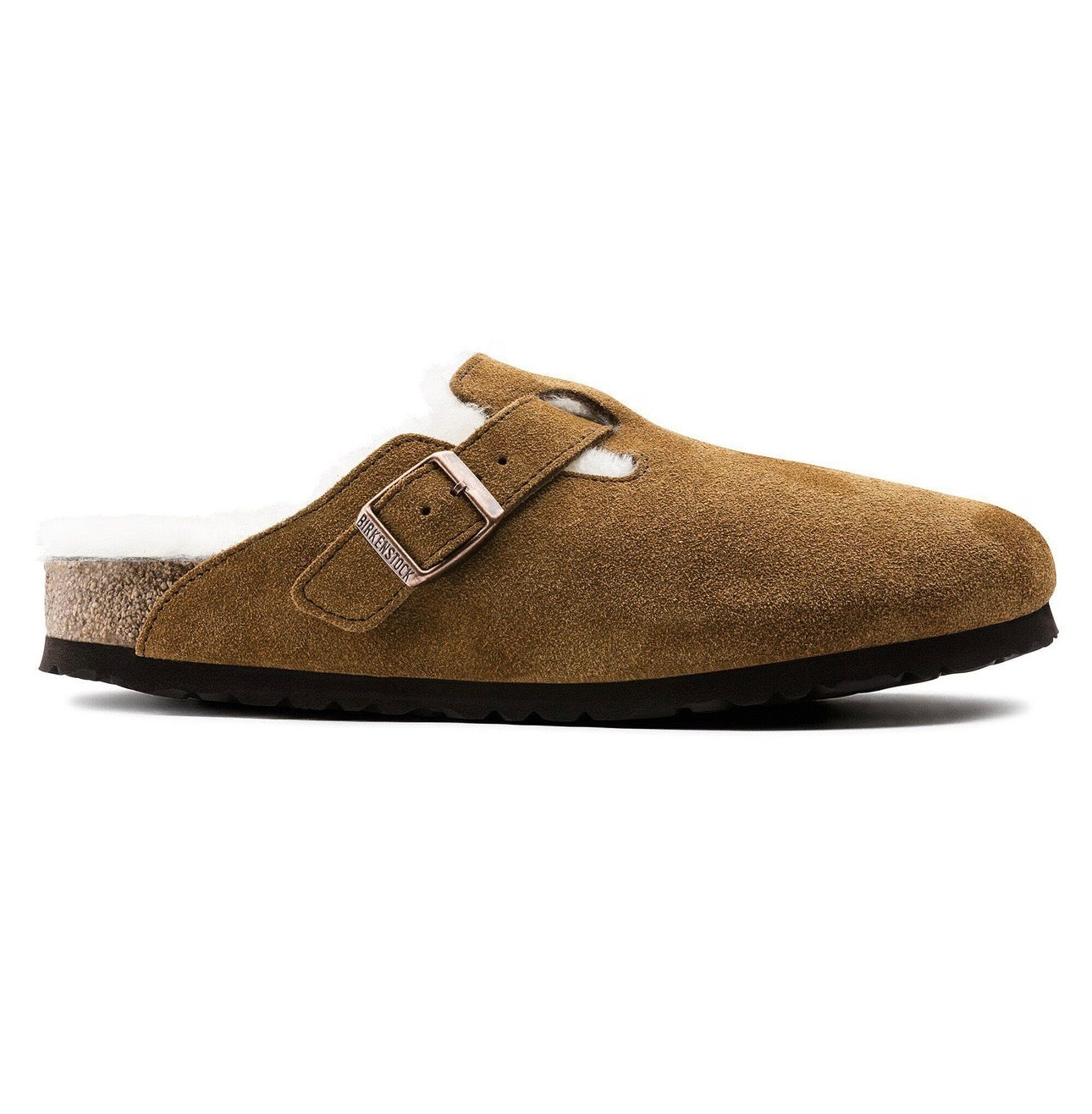נעלי Birkenstock Boston shearling mink מקוריות בעיצוב אופנתי עכשווי לקידום אתר