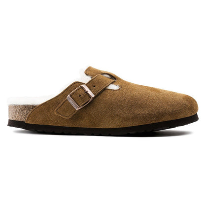 נעלי Birkenstock Boston shearling mink מקוריות בעיצוב אופנתי עכשווי לקידום אתר