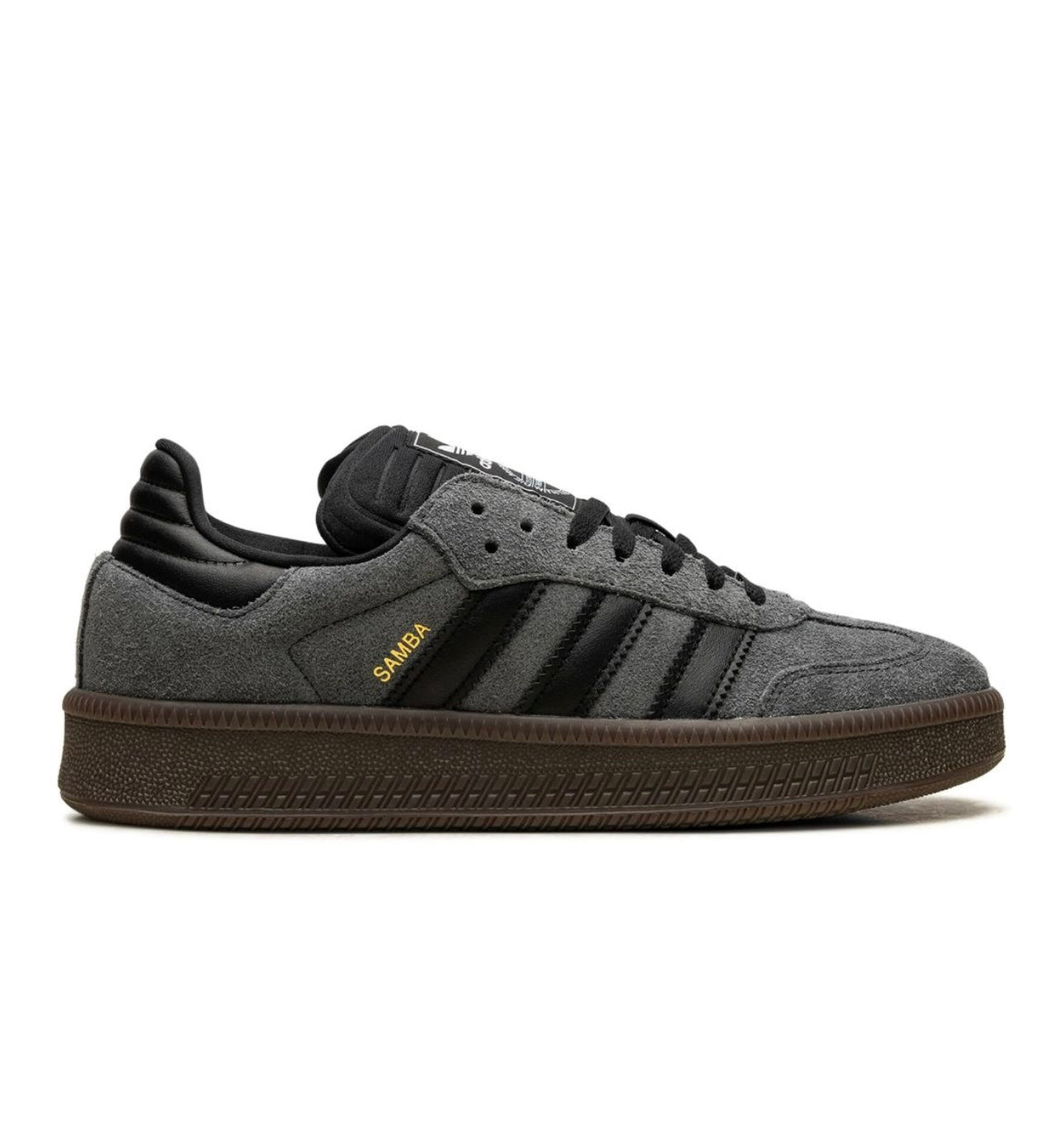 Adidas Samba platform Grey Black