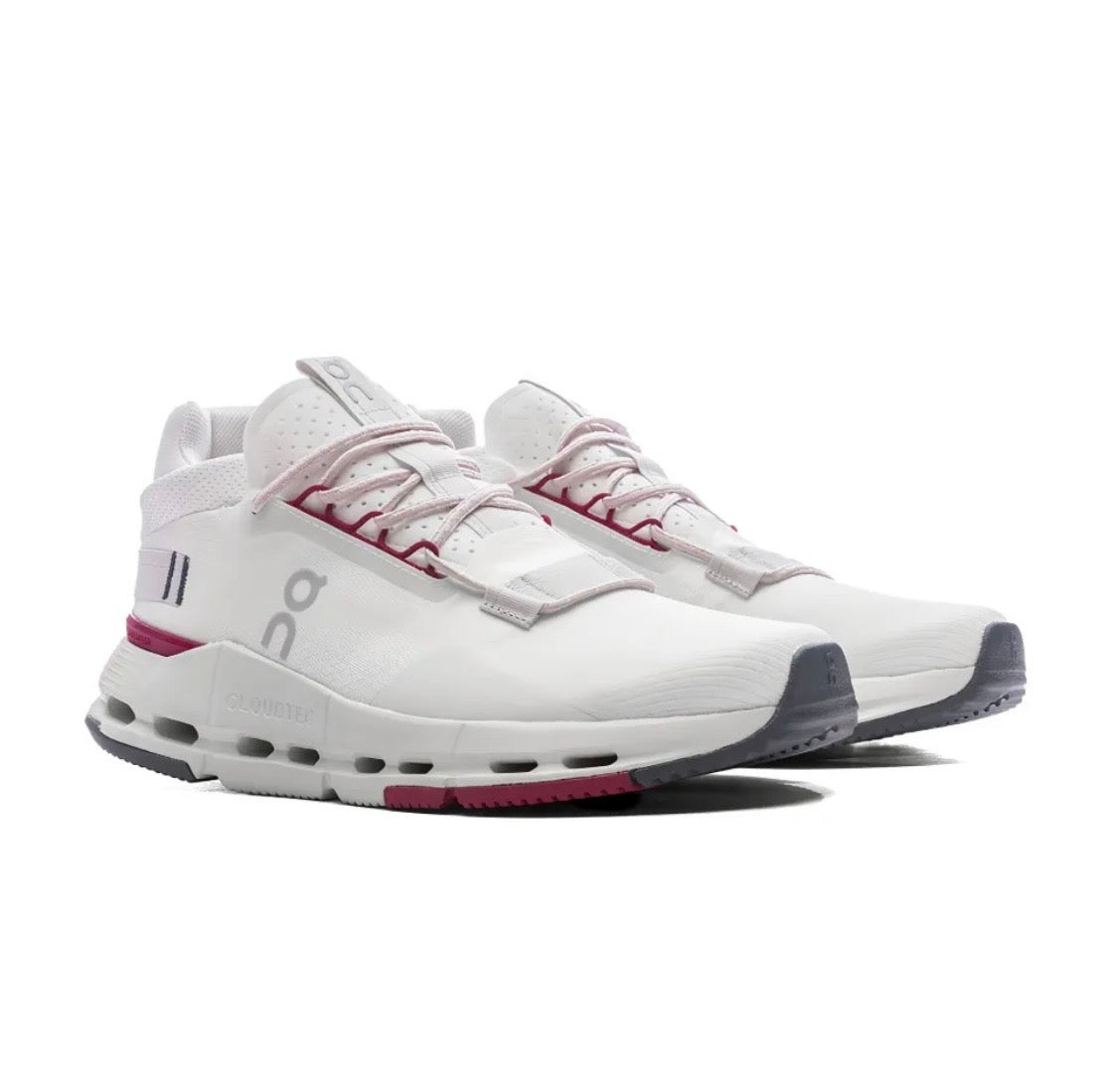 On Cloudnova White Pink
