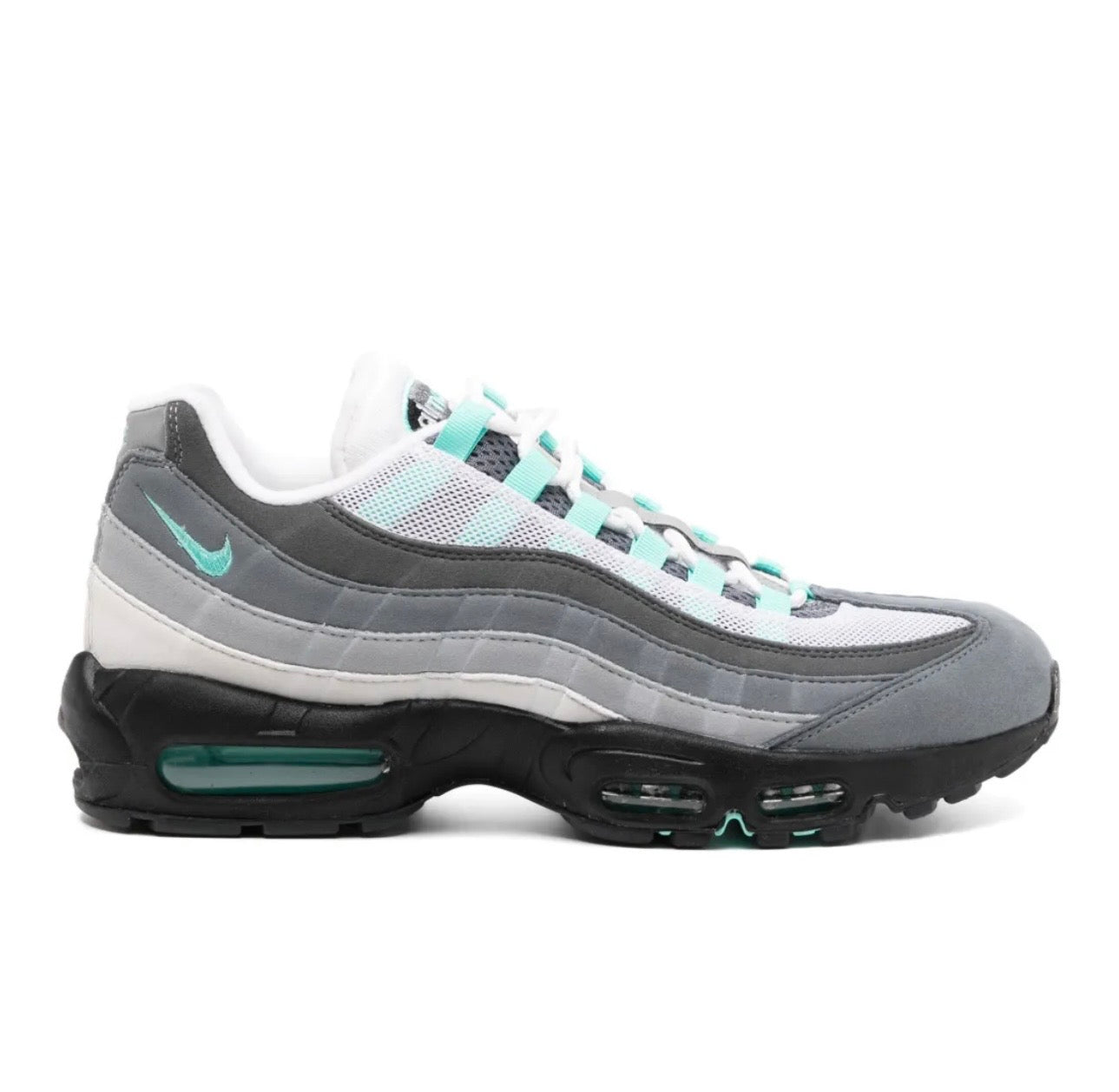 נעלי Nike air Vapormax 95’ grey blue מקוריות בעיצוב אופנתי עכשווי לקידום אתר