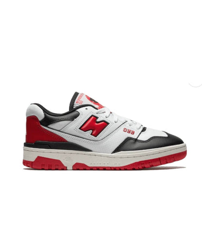 נעלי New Balance 550 White Red Black מקוריות בעיצוב אופנתי עכשווי לקידום אתר