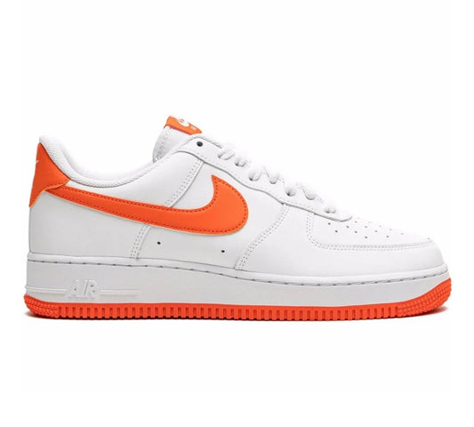 נעלי Nike AIR FORCE 1 White Orange מקוריות בעיצוב אופנתי עכשווי לקידום אתר