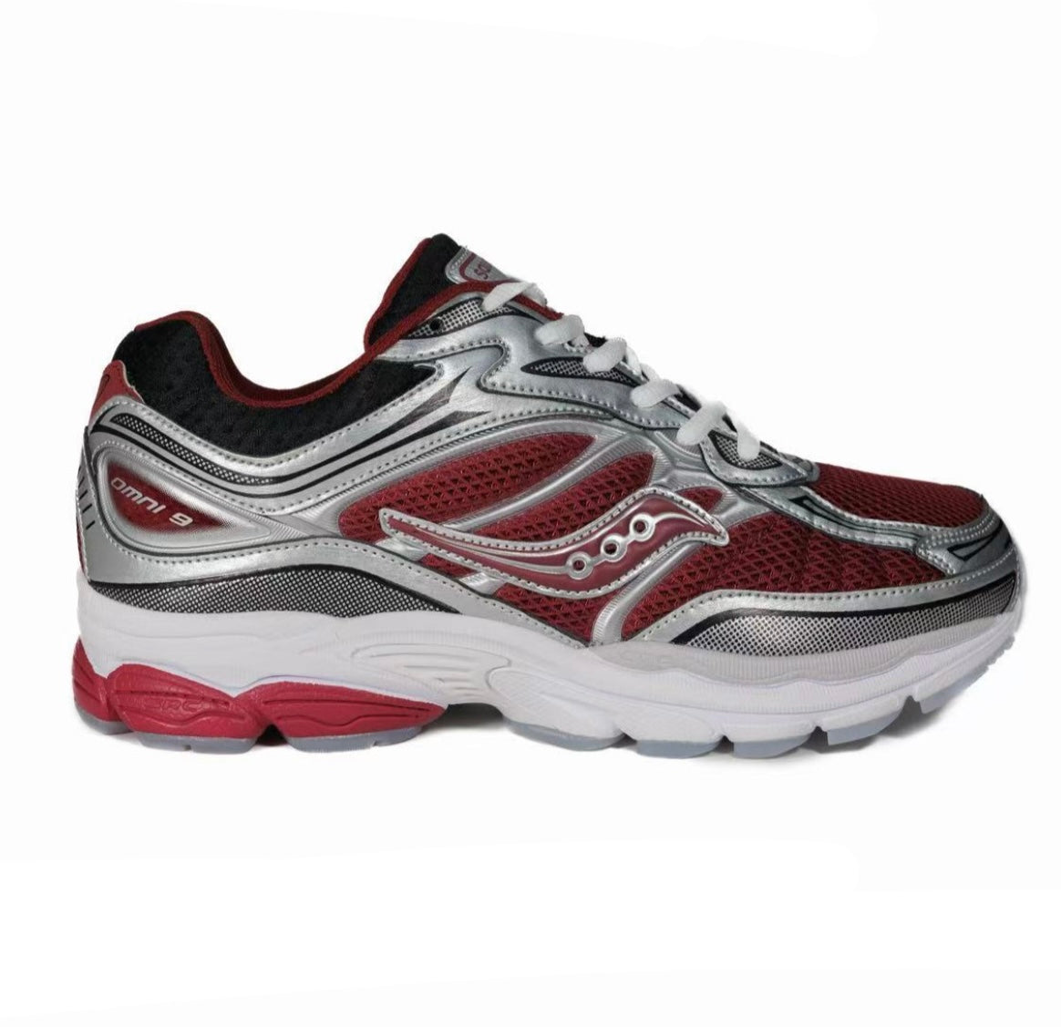 Saucony Omni 9 Red Silver