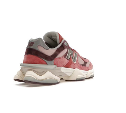 New Balance 9060 Red Grey מידות 40, 41.5