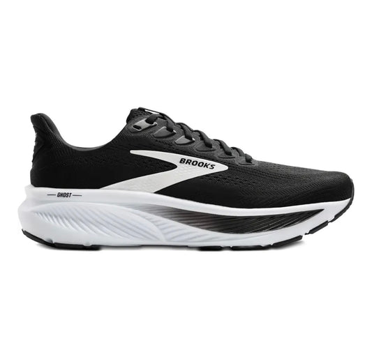 נעלי brooks Ghost Black White מקוריות בעיצוב אופנתי עכשווי לקידום אתר