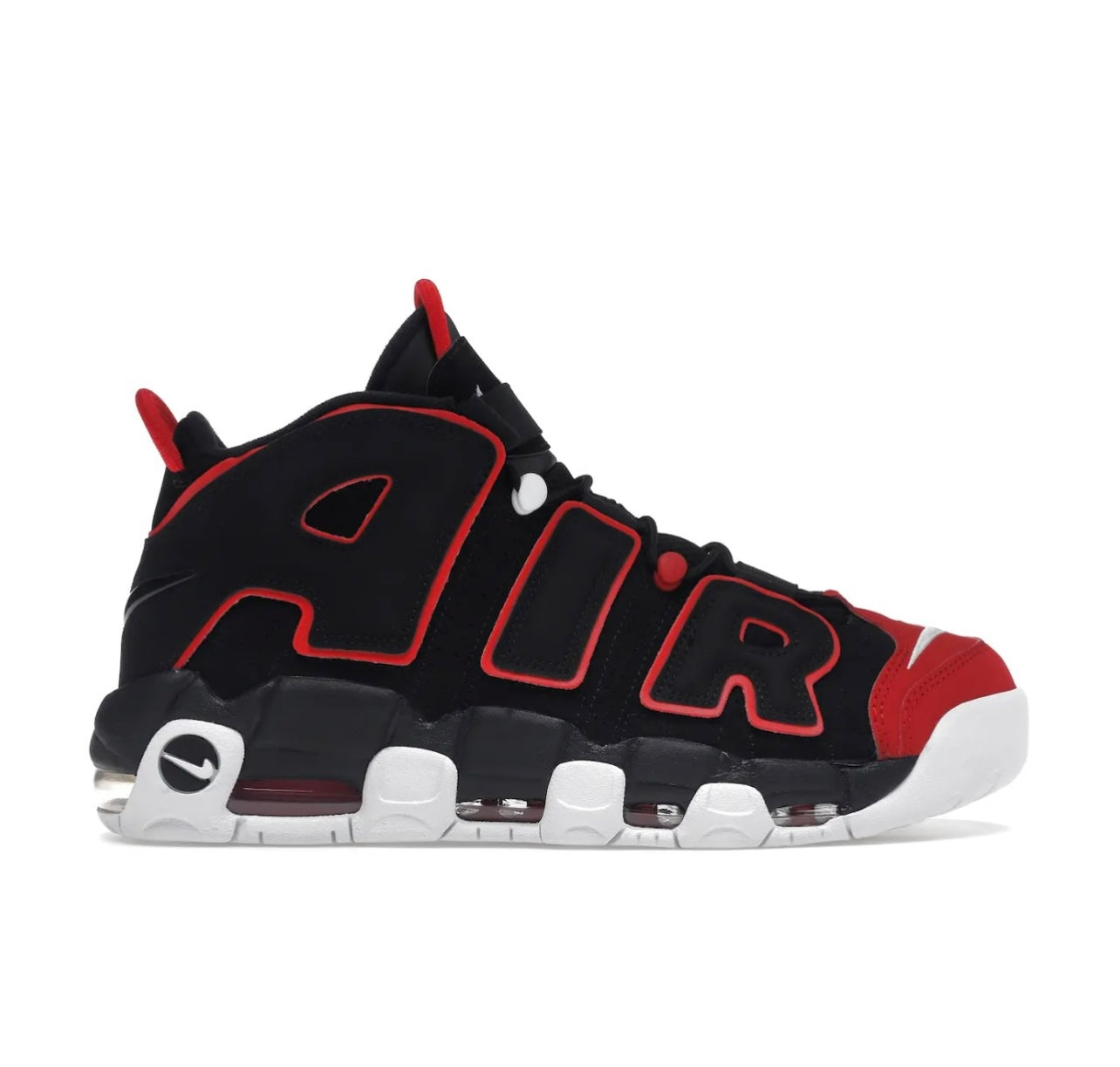 Nike Uptempo שחור אדום