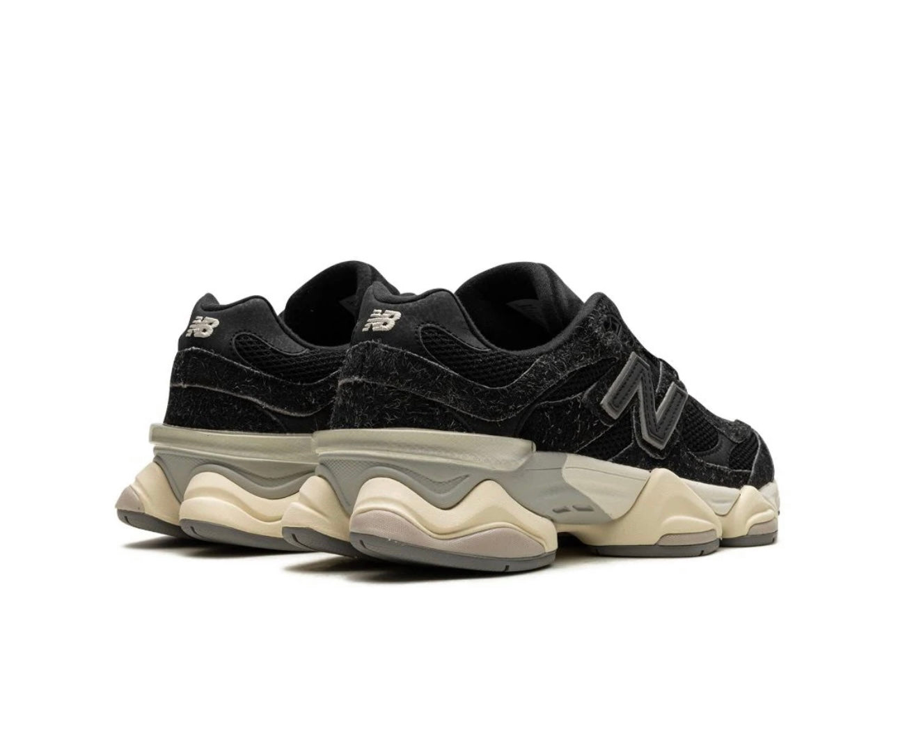 New Balance 9060 Suede black lace up