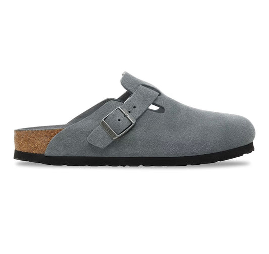 נעלי Birkenstock Boston basalt gray מקוריות בעיצוב אופנתי עכשווי לקידום אתר