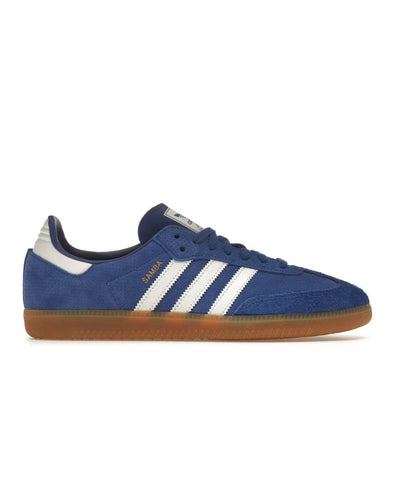 נעלי Adidas Samba blue מקוריות בעיצוב אופנתי עכשווי לקידום אתר