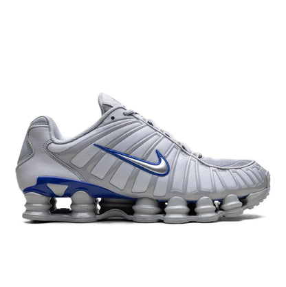 נעלי Nike Shox White Blue מקוריות בעיצוב אופנתי עכשווי לקידום אתר