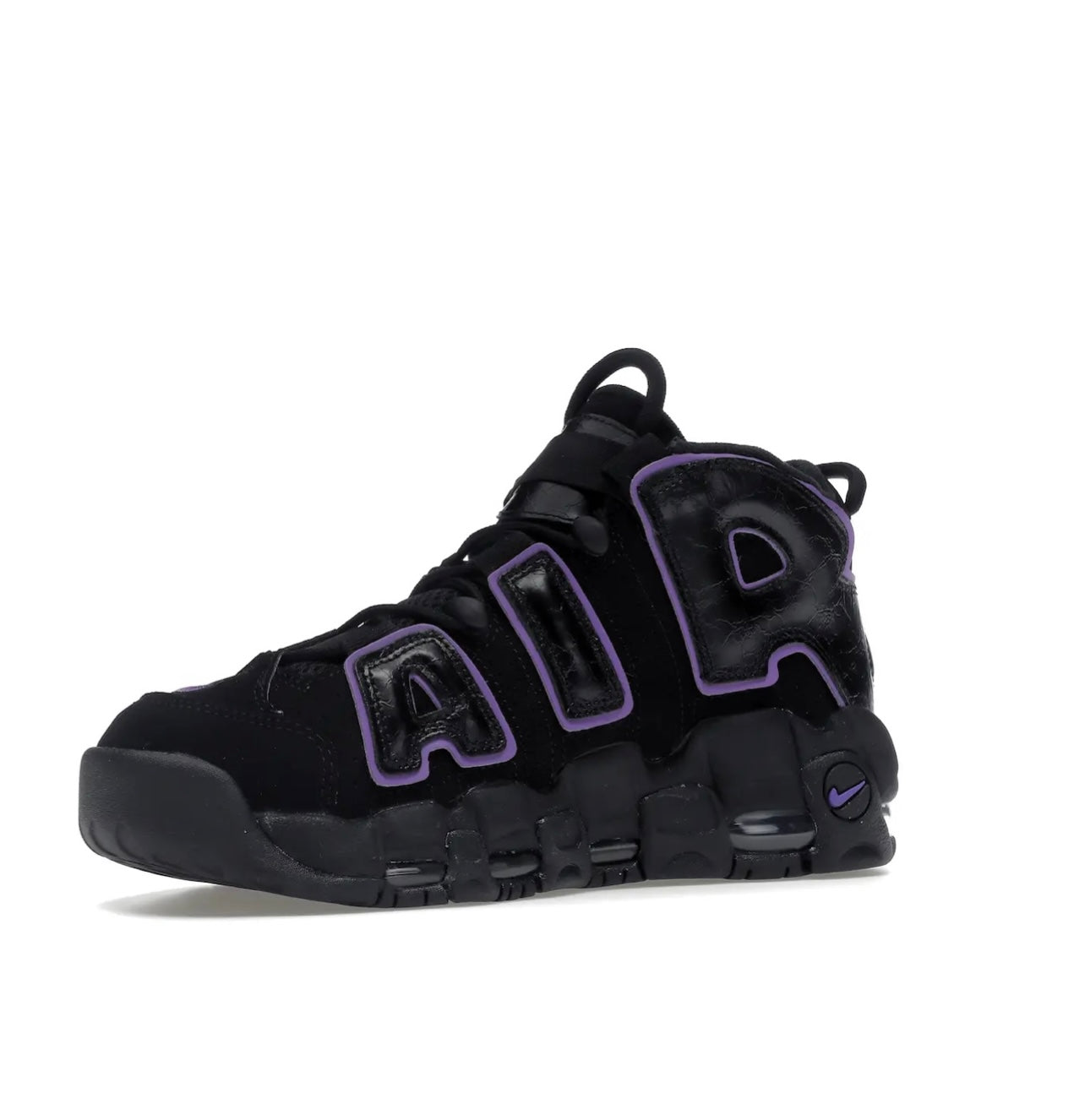 Nike Uptempo שחור סגול