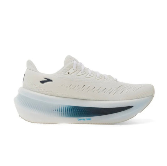 נעלי brooks Glycerin White Blue מקוריות בעיצוב אופנתי עכשווי לקידום אתר