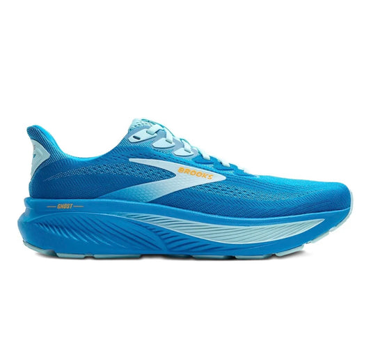 נעלי brooks Ghost Blue White מקוריות בעיצוב אופנתי עכשווי לקידום אתר