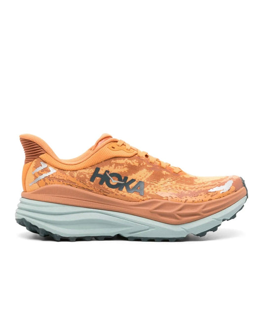 HOKA Bondi 8 Orange Blue