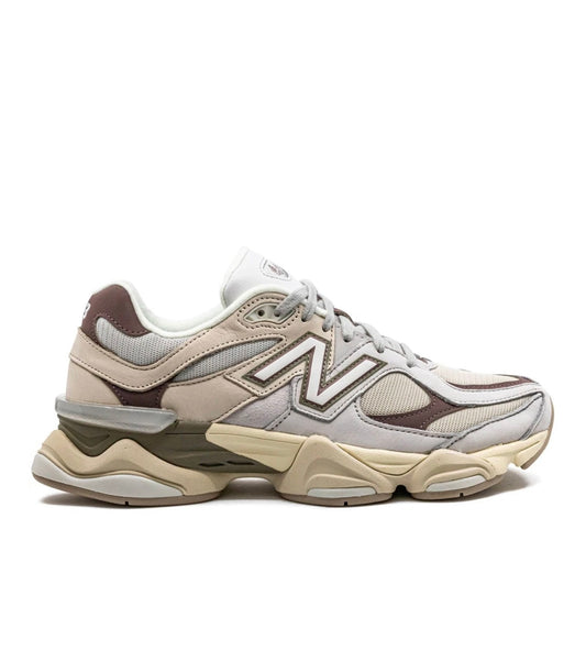 New Balance 9060 Light grey and green olive