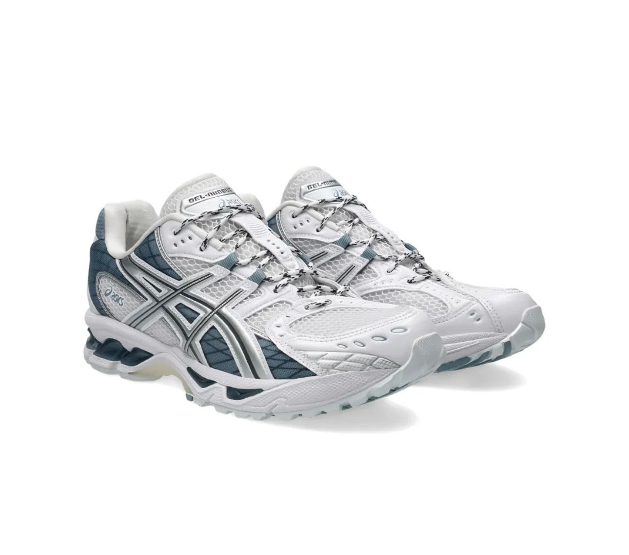 Asics Gel Nimbus White Blue