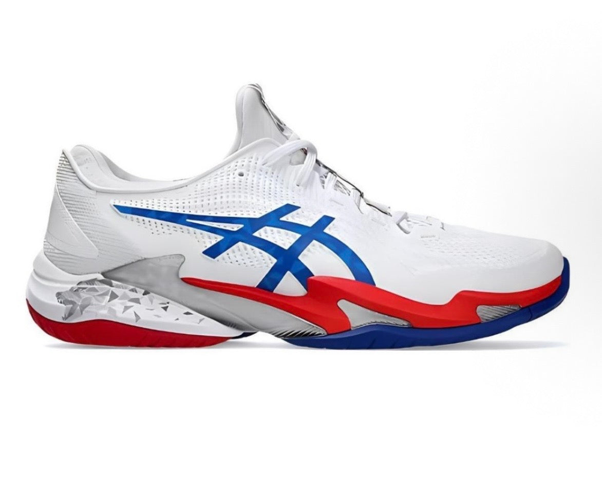 Asics Court FF3 White Blue Red