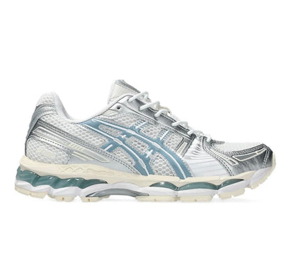 נעלי ASICS GEL-Kayano Silver Blue מקוריות בעיצוב אופנתי עכשווי לקידום אתר