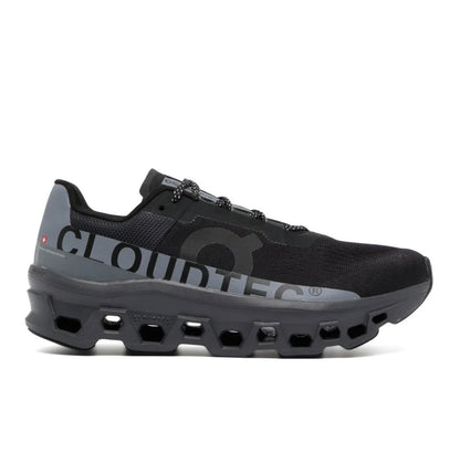 נעלי On Cloudmonster black grey מקוריות בעיצוב אופנתי עכשווי לקידום אתר