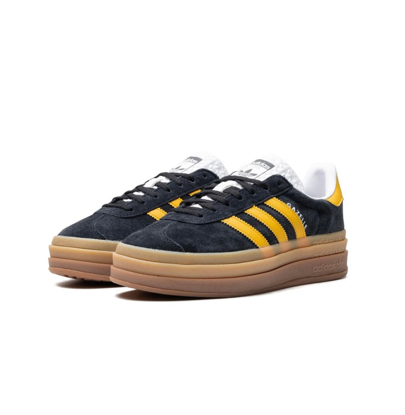 Adidas gazelle platform Black & Yellow