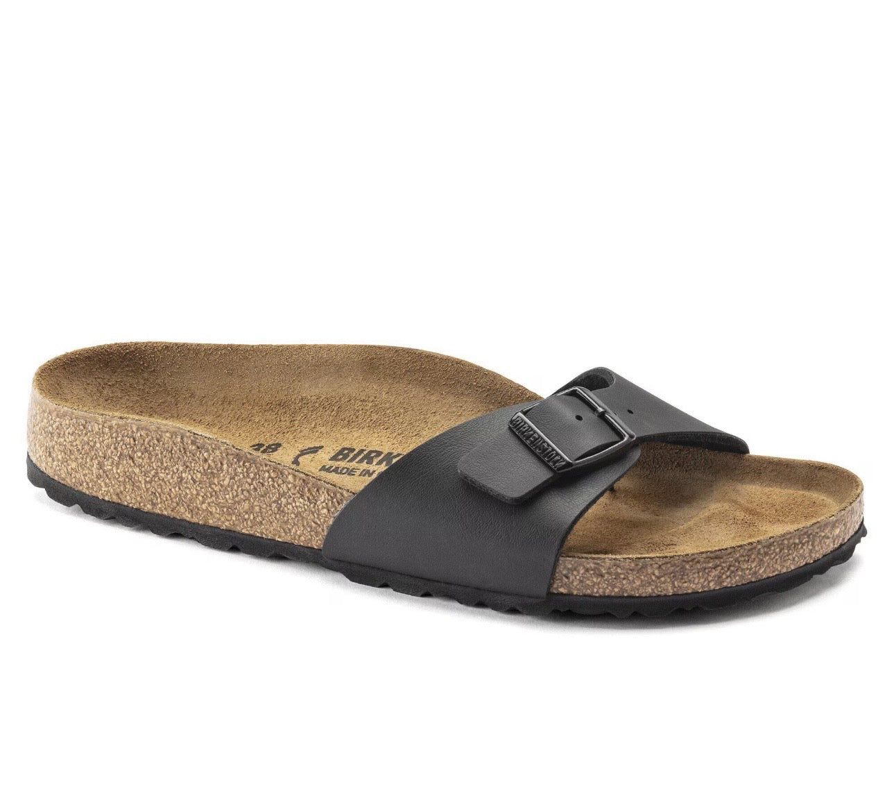 נעלי Birkenstock Madrid Black מקוריות בעיצוב אופנתי עכשווי לקידום אתר