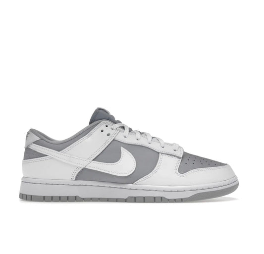Nike Dunk Low רטרו לבן אפור